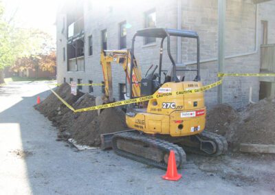 excavation equipment shown