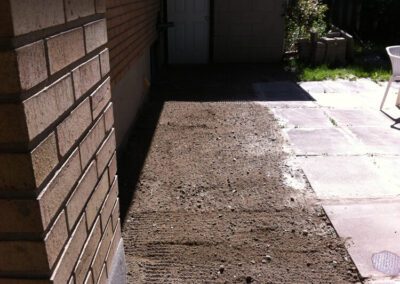 concrete crack repair after